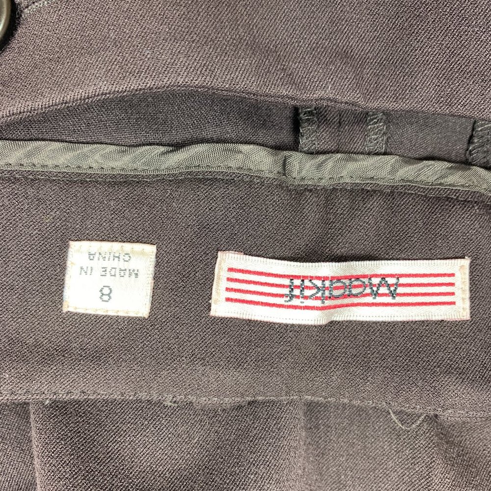Maakif Brown 8 Dress Pants 32 X 34 Career - Picture 5 of 6